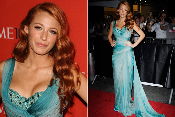 Blake Lively Red hair redhead time 100 hick